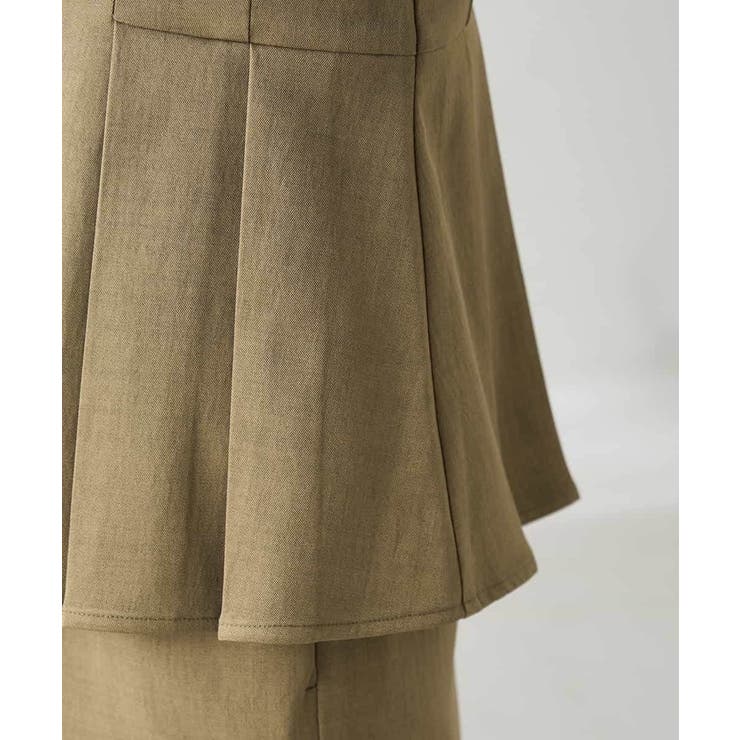 【2SET】ペプラムジレ×ナロースカート | a.v.v【WOMEN】 | 詳細画像15 