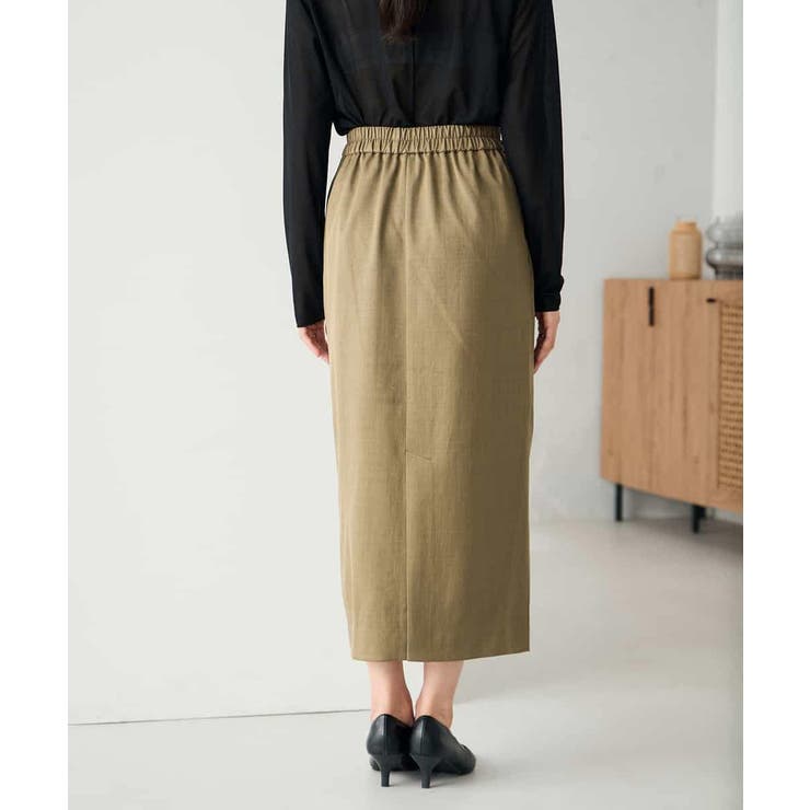 【2SET】ペプラムジレ×ナロースカート | a.v.v【WOMEN】 | 詳細画像18 