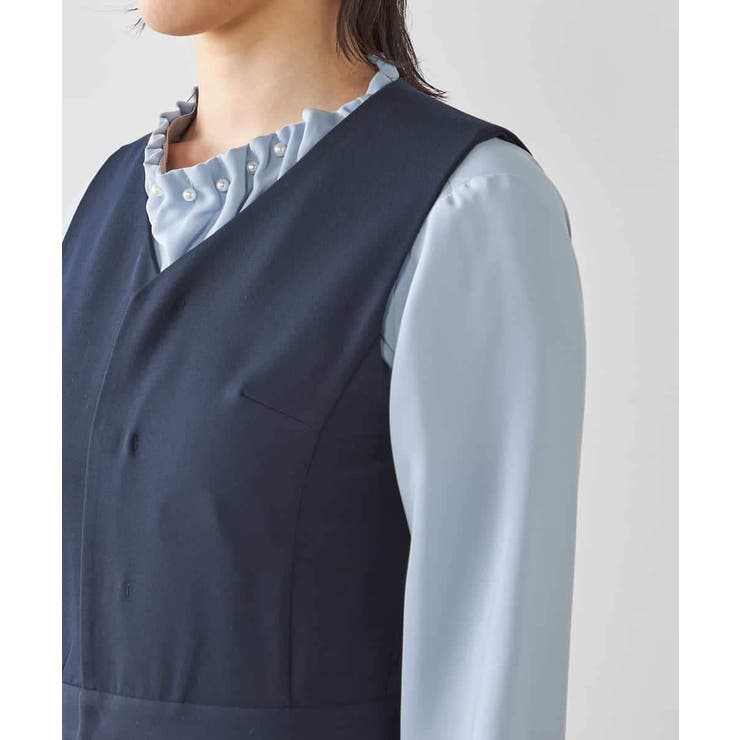 【マシンウォッシャブル】Vネックコンビネゾン | a.v.v【WOMEN】 | 詳細画像15 