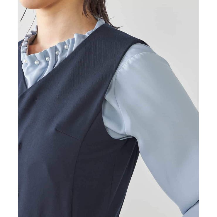 【マシンウォッシャブル】Vネックコンビネゾン | a.v.v【WOMEN】 | 詳細画像16 