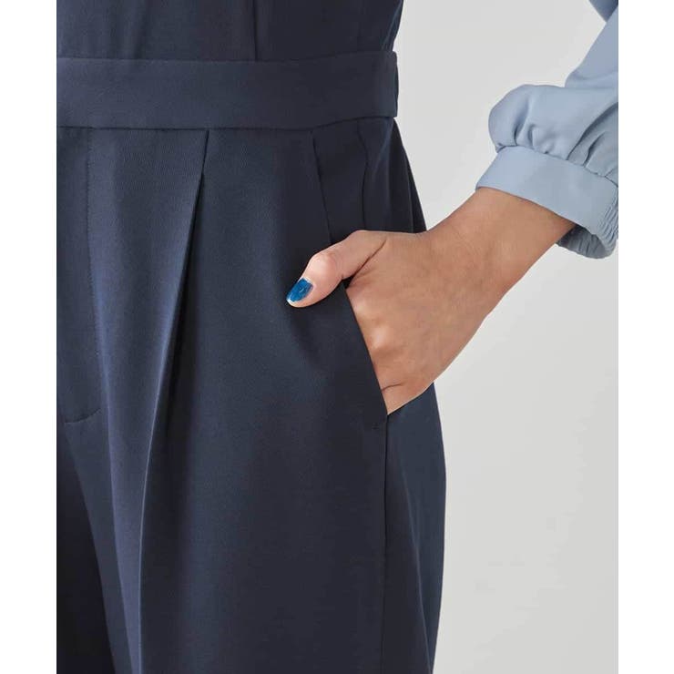 【マシンウォッシャブル】Vネックコンビネゾン | a.v.v【WOMEN】 | 詳細画像17 