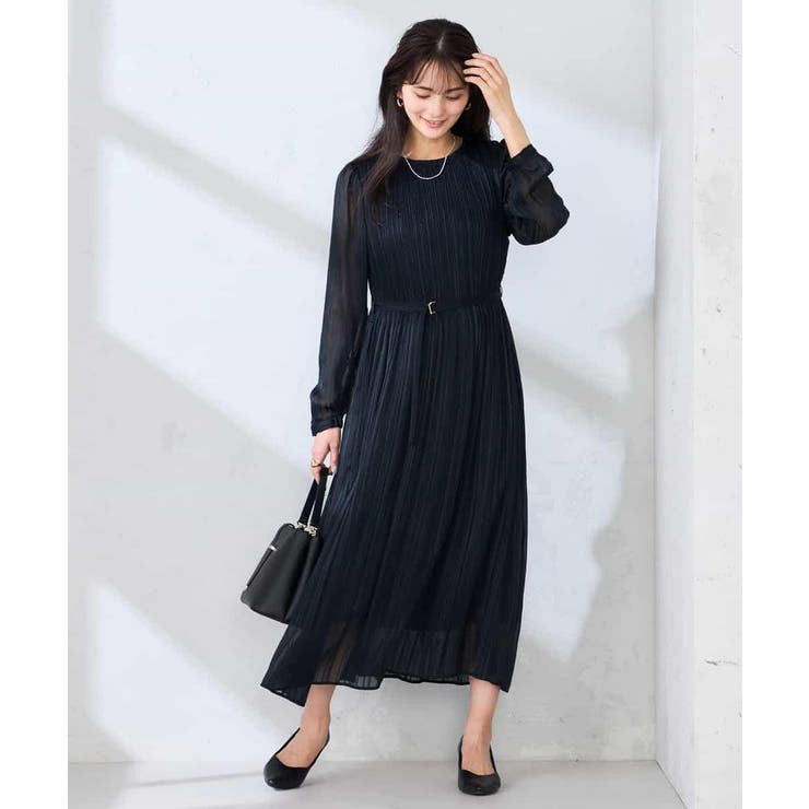 ランダムプリーツワンピース | a.v.v【WOMEN】 | 詳細画像2 