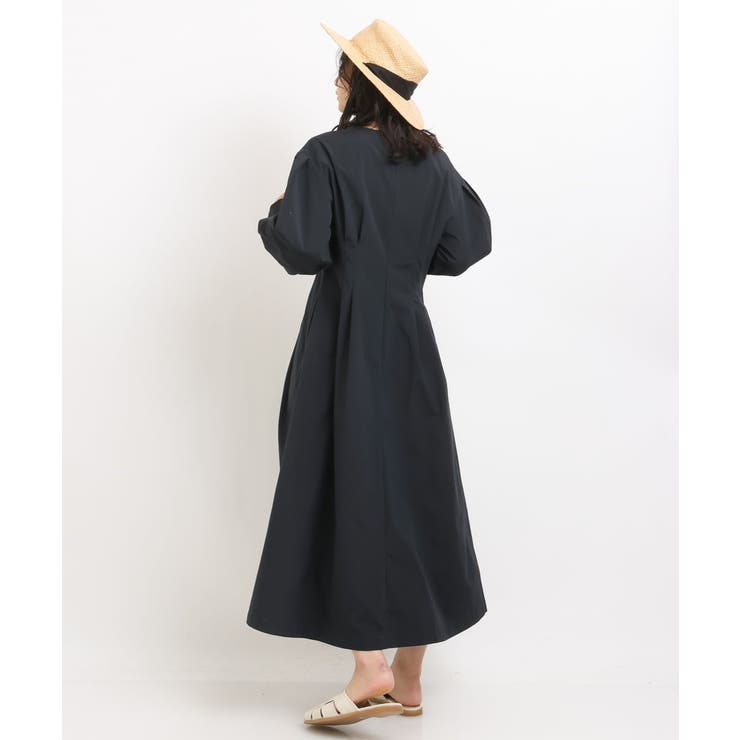 ボリュームスリーブタフタワンピース | a.v.v【WOMEN】 | 詳細画像11 