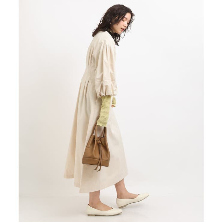 ボリュームスリーブタフタワンピース | a.v.v【WOMEN】 | 詳細画像8 