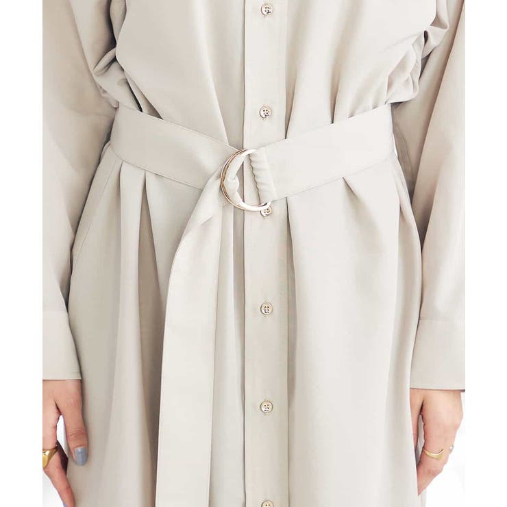 【2WAY】ベルト付きシャツワンピース | a.v.v【WOMEN】 | 詳細画像17 