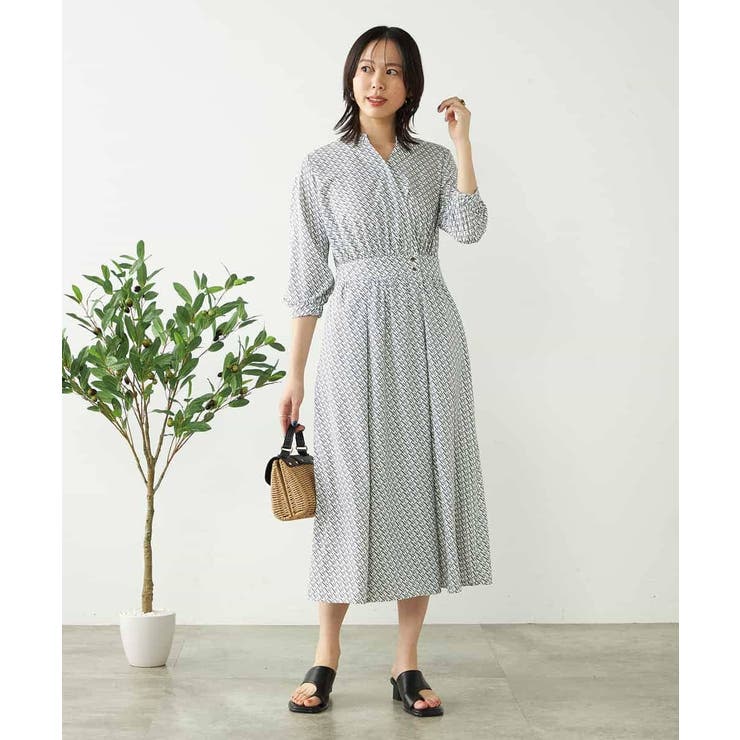 カシュクール柄ワンピース | a.v.v【WOMEN】 | 詳細画像13 