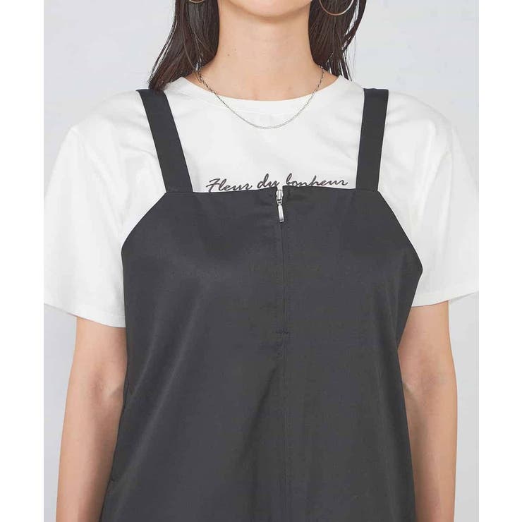 フロントジップジャンパースカート | a.v.v【WOMEN】 | 詳細画像14 