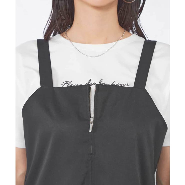 フロントジップジャンパースカート | a.v.v【WOMEN】 | 詳細画像15 