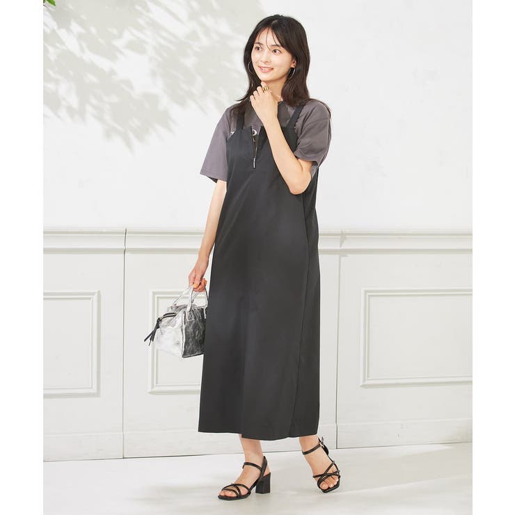 フロントジップジャンパースカート | a.v.v【WOMEN】 | 詳細画像3 