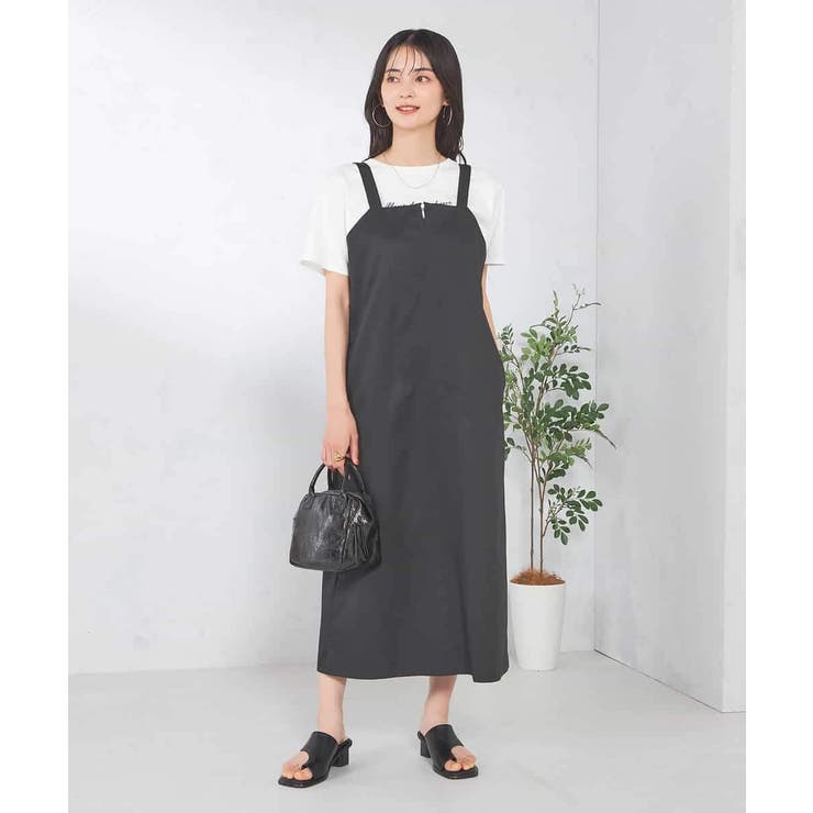 フロントジップジャンパースカート | a.v.v【WOMEN】 | 詳細画像4 