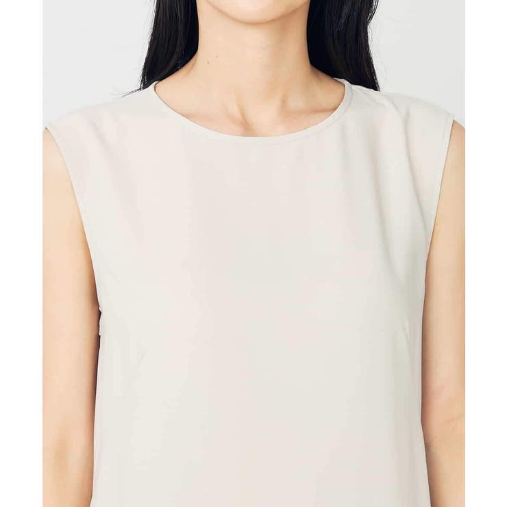 【接触冷感/洗える/イージーケア】バックヨークノースリーブワンピース | a.v.v【WOMEN】 | 詳細画像14 