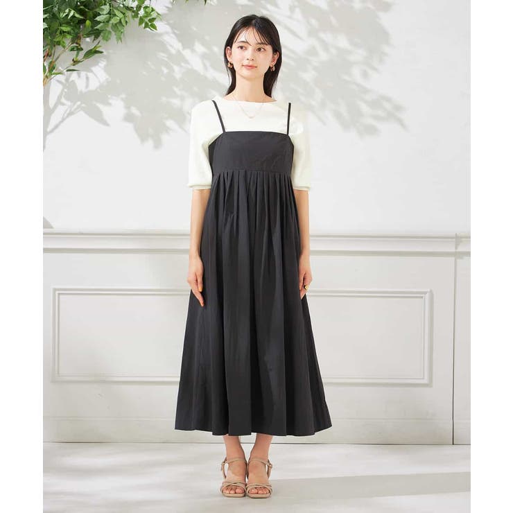 【接触冷感/洗える】タックフレアキャミワンピース | a.v.v【WOMEN】 | 詳細画像11 