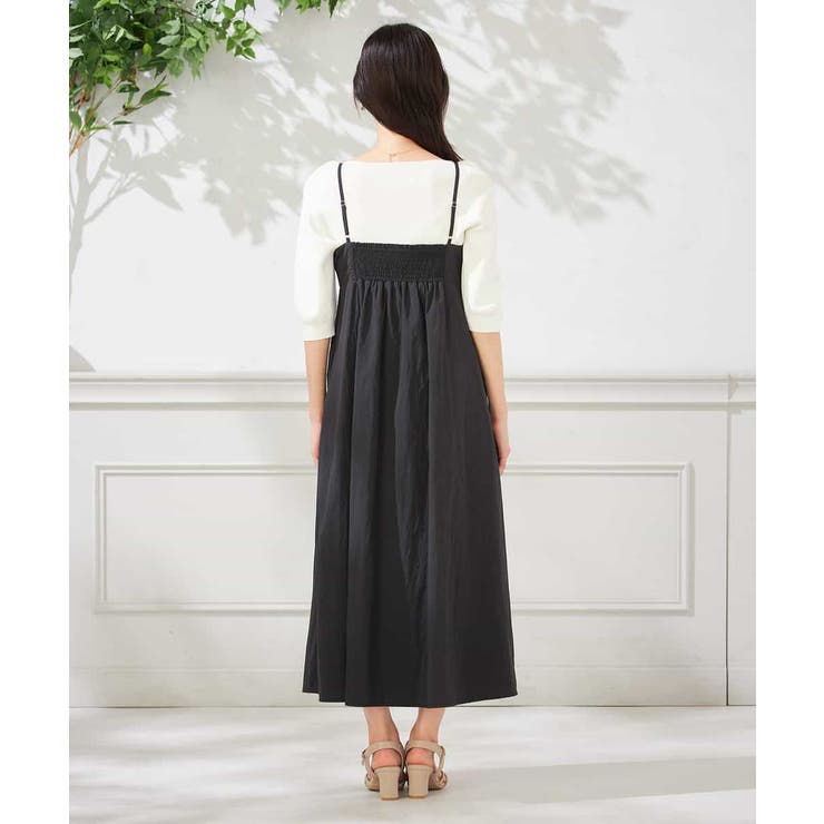 【接触冷感/洗える】タックフレアキャミワンピース | a.v.v【WOMEN】 | 詳細画像13 