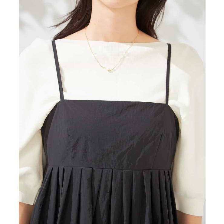 【接触冷感/洗える】タックフレアキャミワンピース | a.v.v【WOMEN】 | 詳細画像14 