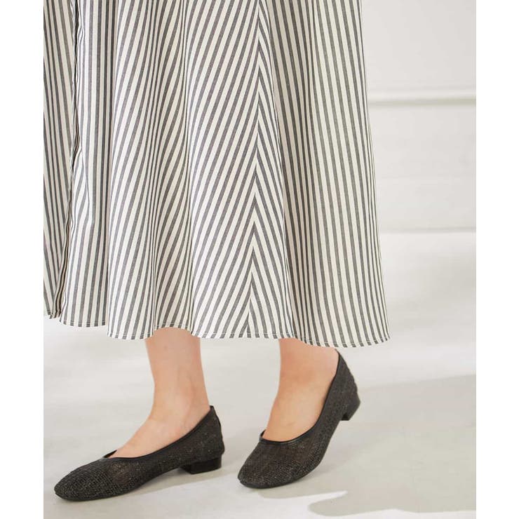 【洗える】ストライプシャツワンピース | a.v.v【WOMEN】 | 詳細画像15 