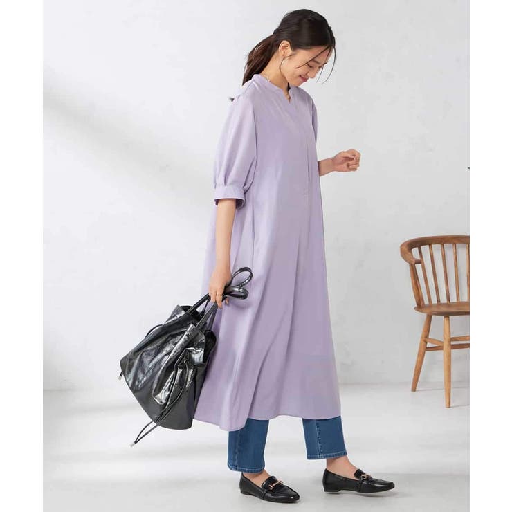 【接触冷感/洗える】カフタンワンピース | a.v.v【WOMEN】 | 詳細画像1 