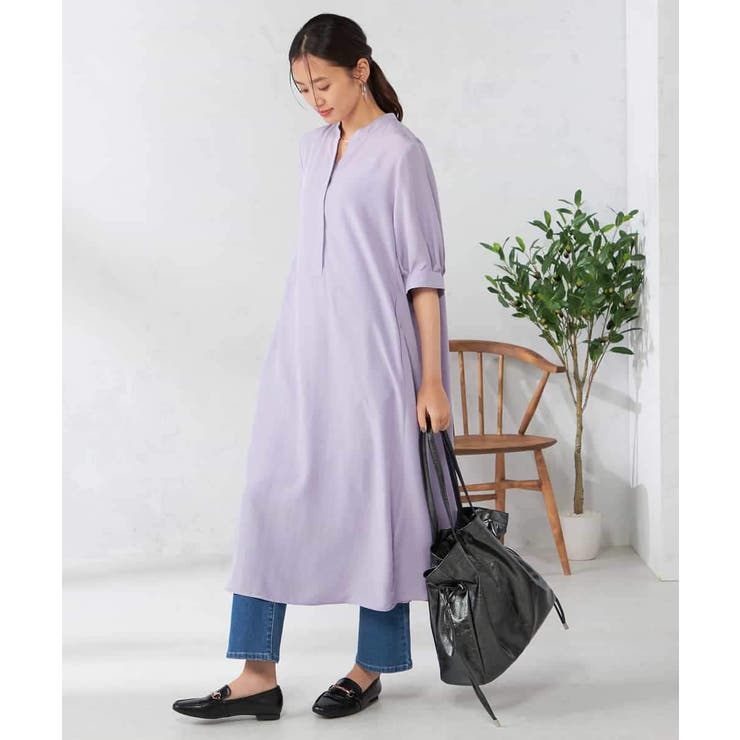 【接触冷感/洗える】カフタンワンピース | a.v.v【WOMEN】 | 詳細画像3 