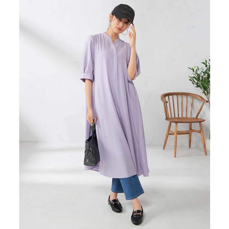 【接触冷感/洗える】カフタンワンピース | a.v.v【WOMEN】 | 詳細画像6 