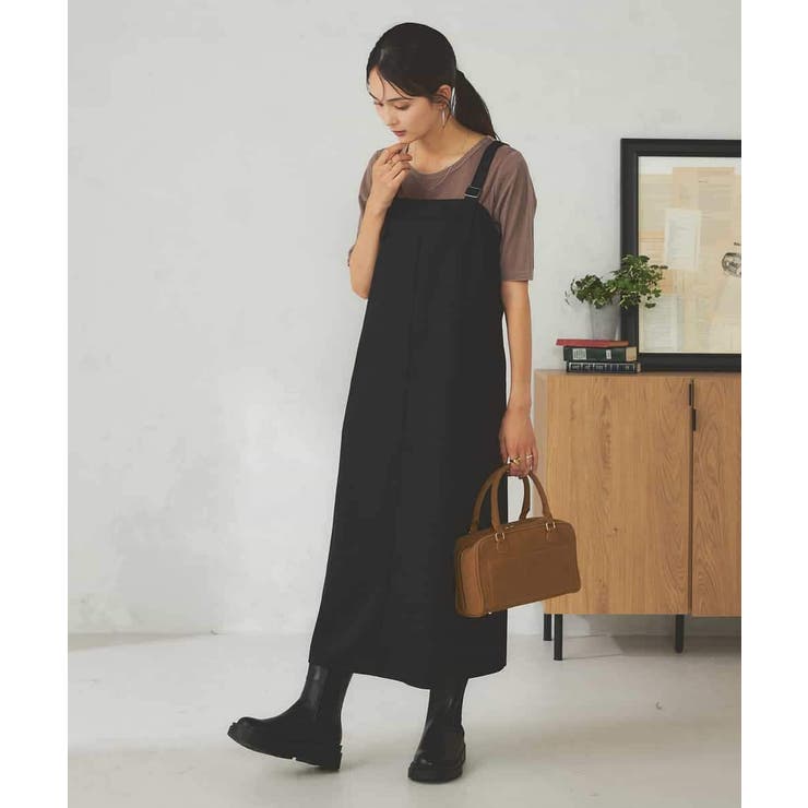 【洗える】Iラインサスペンダー付きジャンスカ | a.v.v【WOMEN】 | 詳細画像14