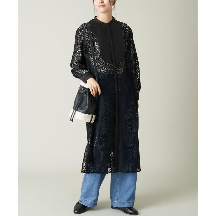 レースシャツワンピース | a.v.v【WOMEN】 | 詳細画像3 