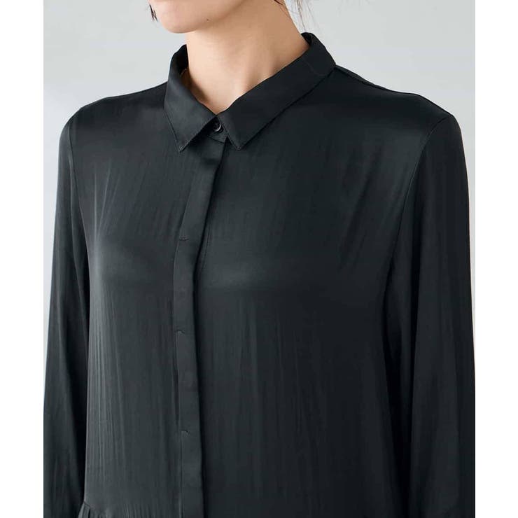 【洗える】ウエスト切替ギャザーワンピース | a.v.v【WOMEN】 | 詳細画像11 