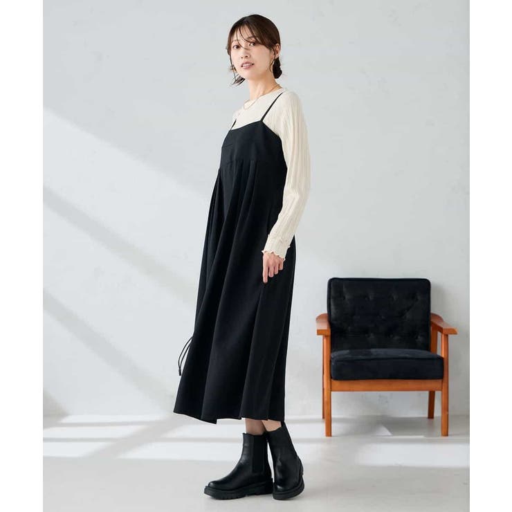 【洗える】バックオープンキャミワンピース | a.v.v【WOMEN】 | 詳細画像11 