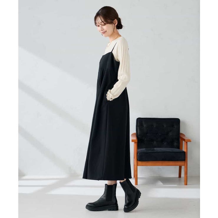 【洗える】バックオープンキャミワンピース | a.v.v【WOMEN】 | 詳細画像12 