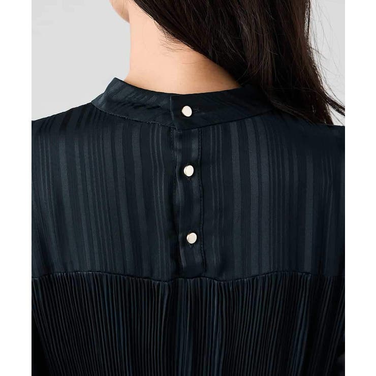 【洗える】ランダムプリーツサテンワンピース【WEB限定】 | a.v.v【WOMEN】 | 詳細画像14