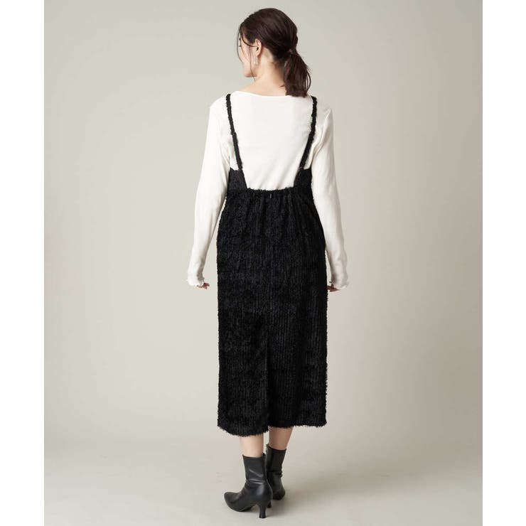 ベロア/ヘアリージャガード キャミワンピース | a.v.v【WOMEN】 | 詳細画像19 