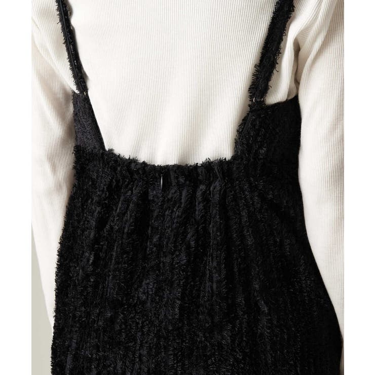 ベロア/ヘアリージャガード キャミワンピース | a.v.v【WOMEN】 | 詳細画像20 