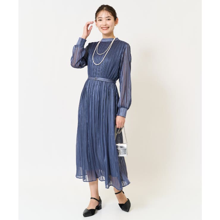 【洗える】ランダムプリーツワンピース | a.v.v【WOMEN】 | 詳細画像12 