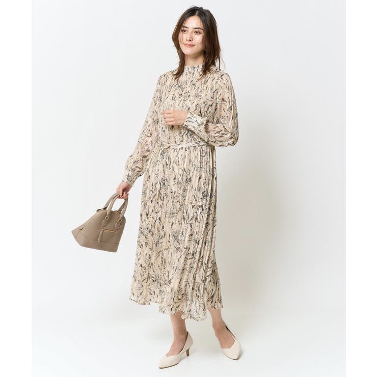 【洗える】ランダムプリーツワンピース | a.v.v【WOMEN】 | 詳細画像2 