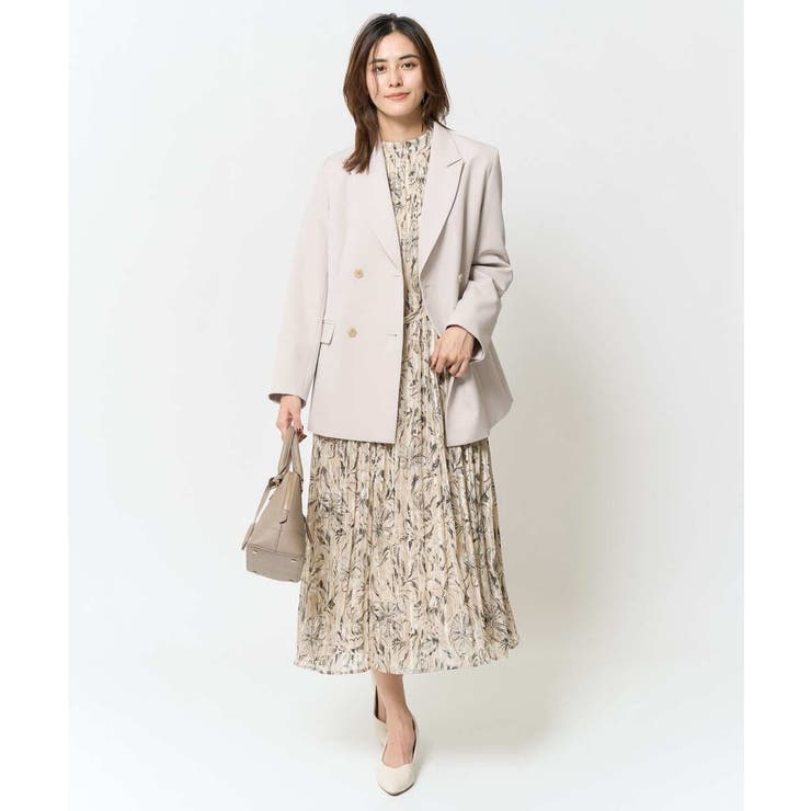 【洗える】ランダムプリーツワンピース | a.v.v【WOMEN】 | 詳細画像4 