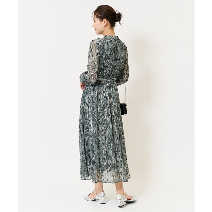 【洗える】ランダムプリーツワンピース | a.v.v【WOMEN】 | 詳細画像8 