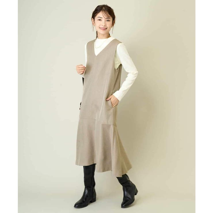 【洗える】マーメイドジャンパースカート | a.v.v【WOMEN】 | 詳細画像10 