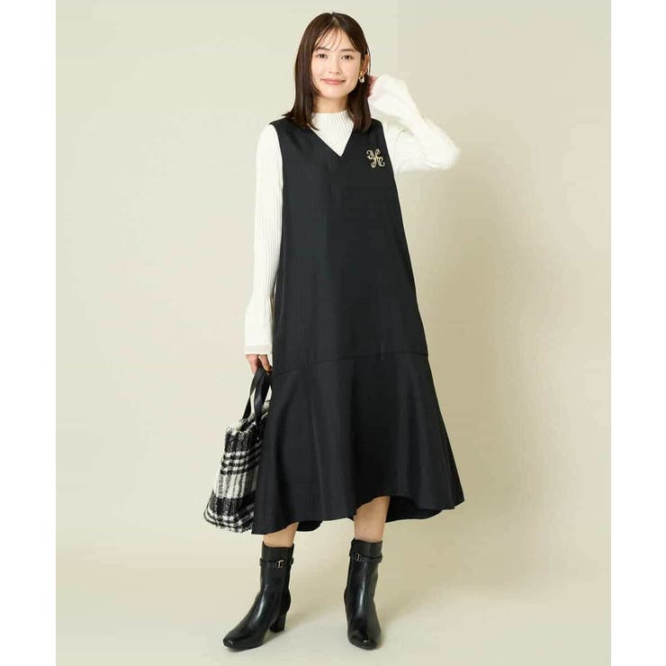 【洗える】マーメイドジャンパースカート | a.v.v【WOMEN】 | 詳細画像12 