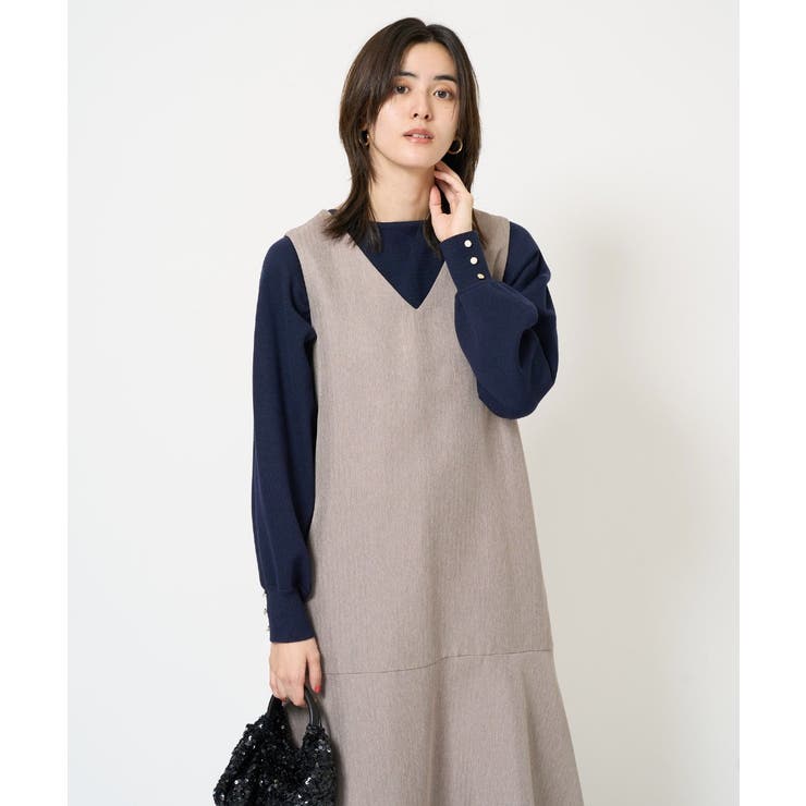 【洗える】マーメイドジャンパースカート | a.v.v【WOMEN】 | 詳細画像7 