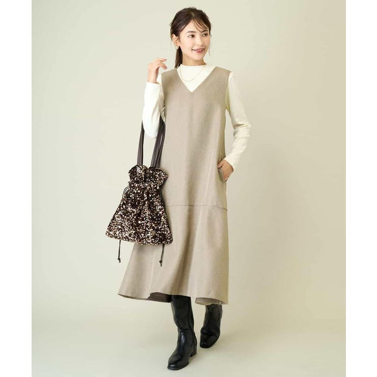 【洗える】マーメイドジャンパースカート | a.v.v【WOMEN】 | 詳細画像9 