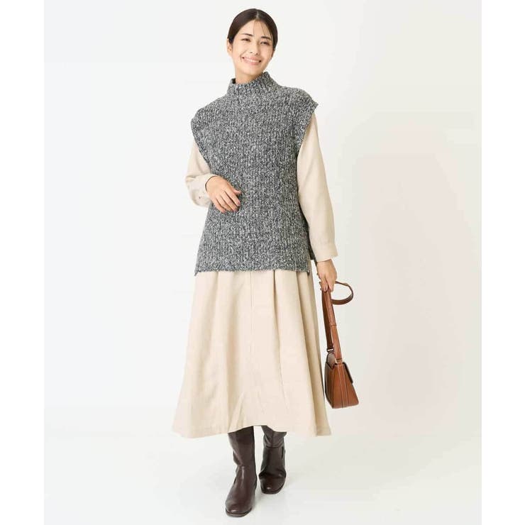 ベルト付フレアシャツワンピース | a.v.v【WOMEN】 | 詳細画像15 