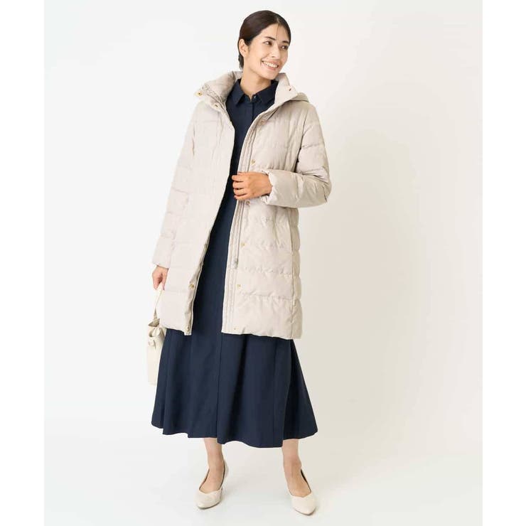Donna Karan ベルト付きフレアワンピース ベルト付フレアシャツワンピース[品番：ITKW0019220]｜a.v.v
