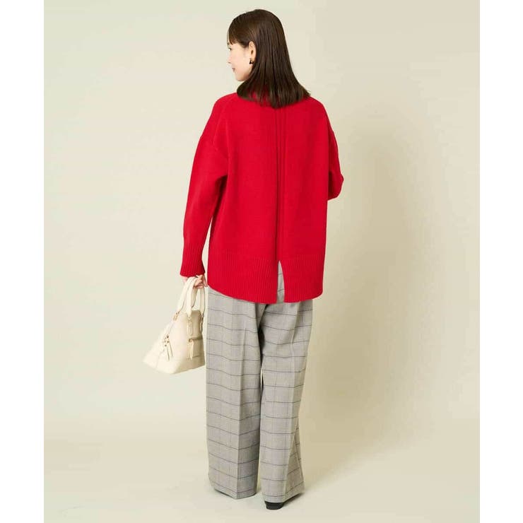 【洗える】バックスリットニット | a.v.v【WOMEN】 | 詳細画像16 