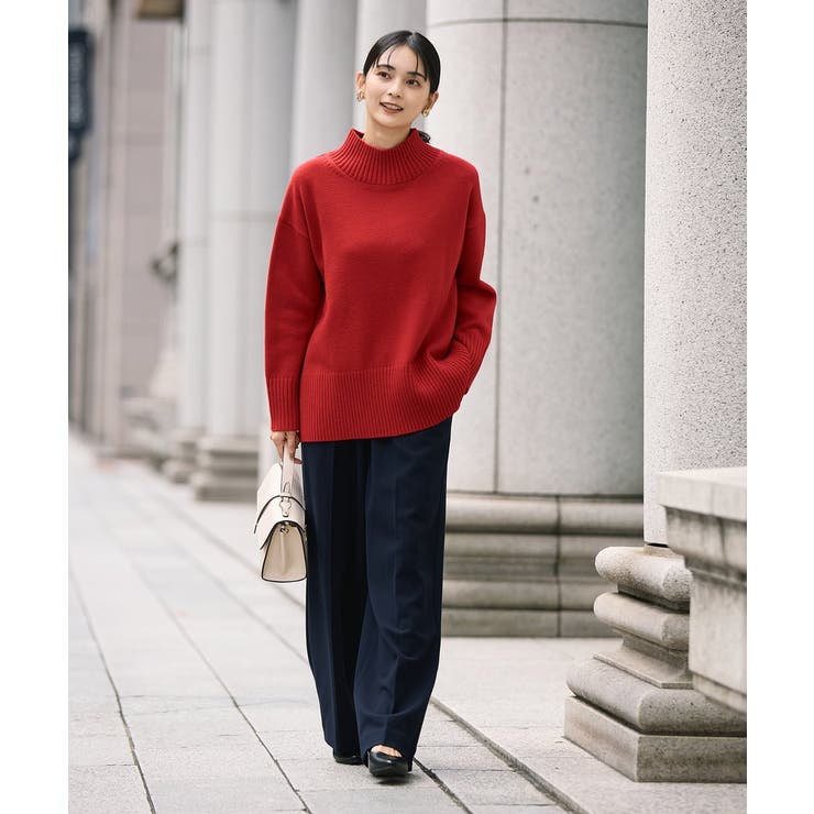 【洗える】バックスリットニット | a.v.v【WOMEN】 | 詳細画像5 