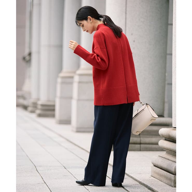 【洗える】バックスリットニット | a.v.v【WOMEN】 | 詳細画像7 