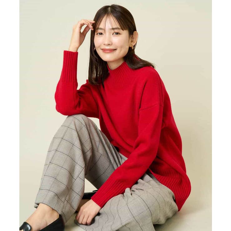 【洗える】バックスリットニット | a.v.v【WOMEN】 | 詳細画像8 