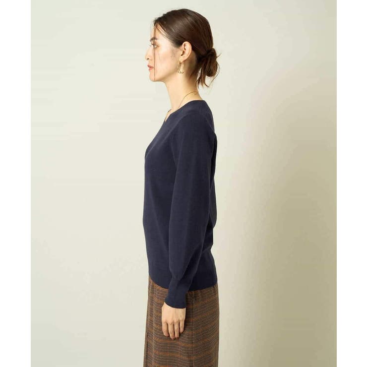 【洗える】Ｖネックパフスリーブニット/アンサンブル対応 | a.v.v【WOMEN】 | 詳細画像66 