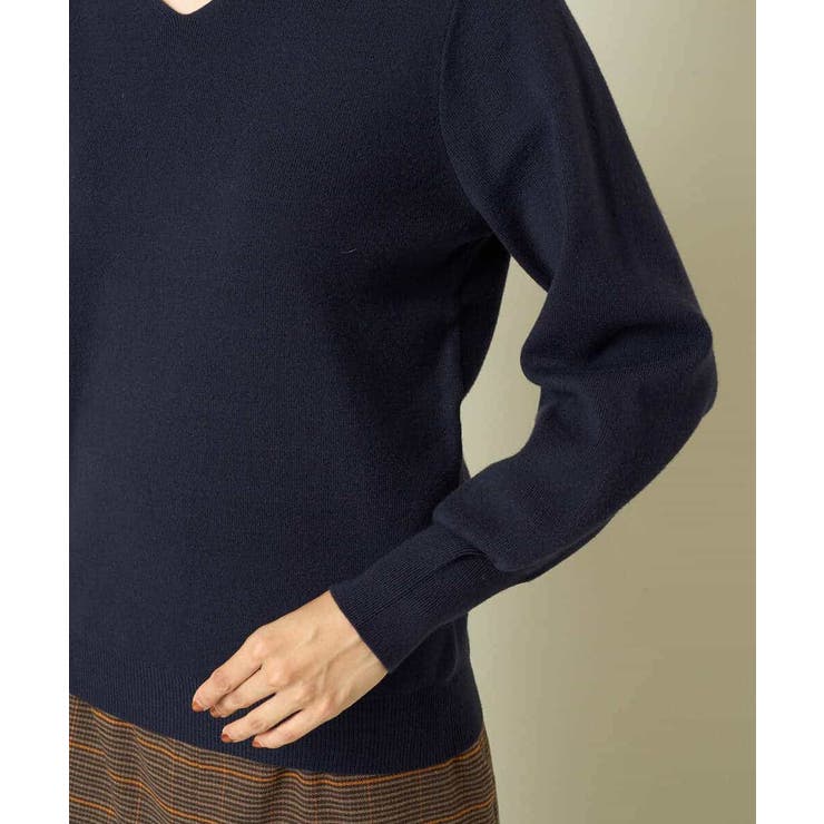 【洗える】Ｖネックパフスリーブニット/アンサンブル対応 | a.v.v【WOMEN】 | 詳細画像69 