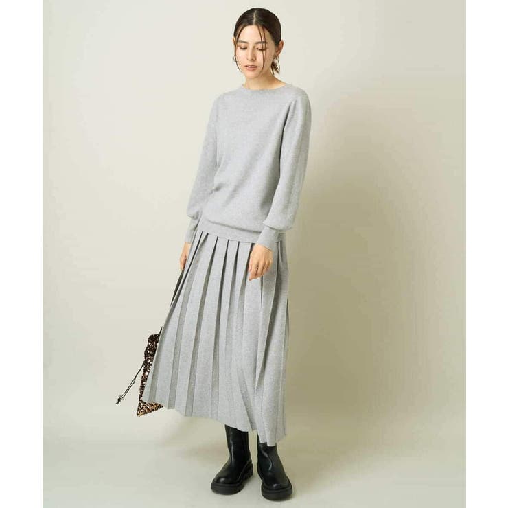 【洗える】ボートネックパフスリーブニット【アンサンブル対応】 | a.v.v【WOMEN】 | 詳細画像17 