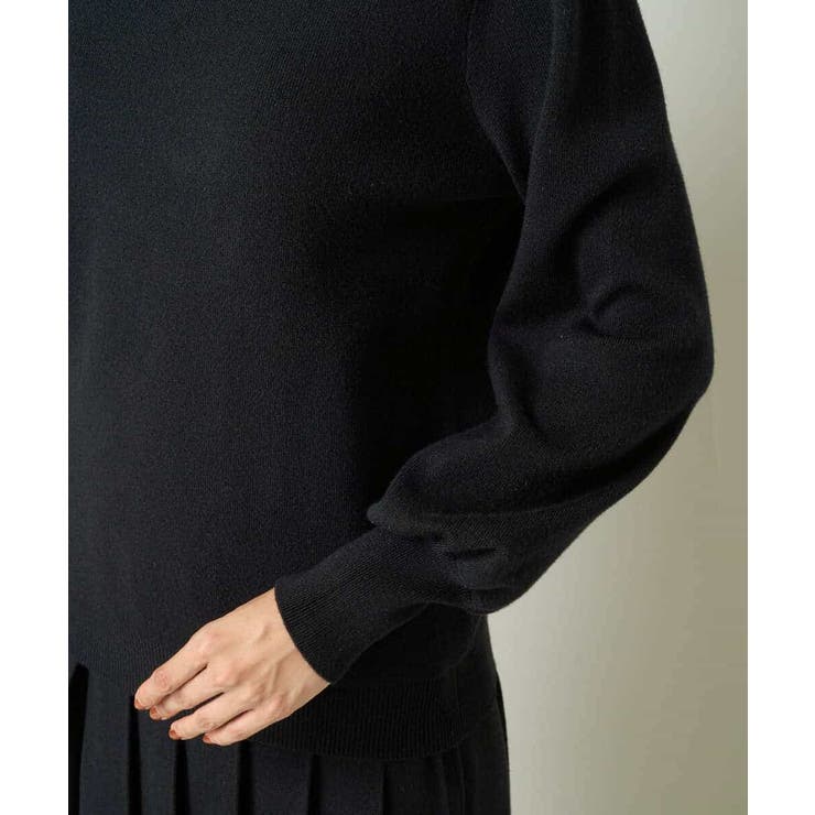 【洗える】ボートネックパフスリーブニット【アンサンブル対応】 | a.v.v【WOMEN】 | 詳細画像37 