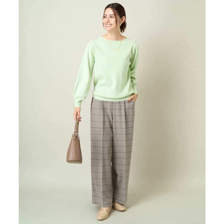 【洗える】ボートネックパフスリーブニット【アンサンブル対応】 | a.v.v【WOMEN】 | 詳細画像62 