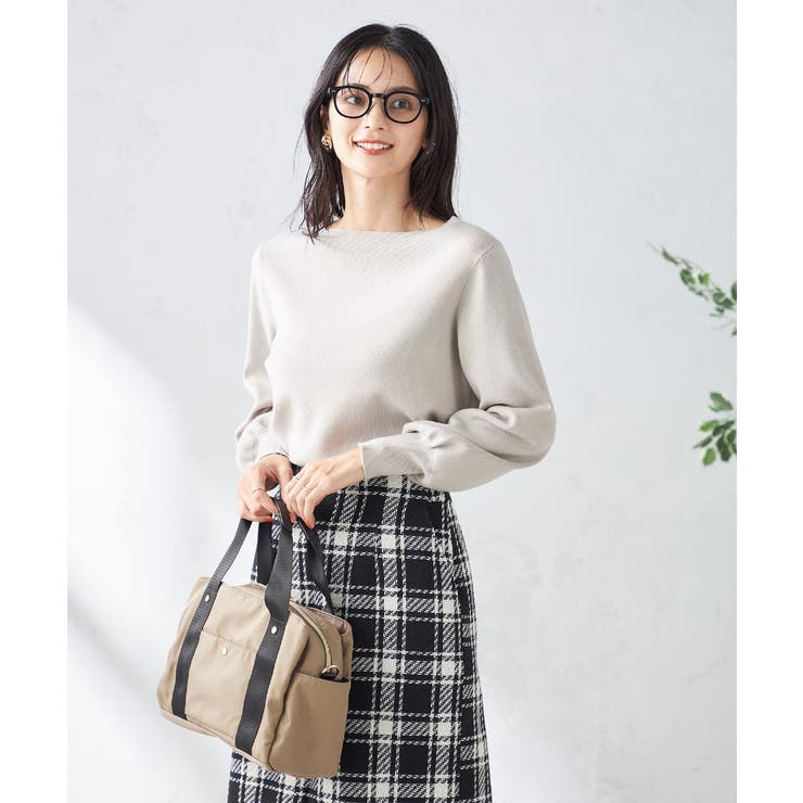 【洗える】ボートネックパフスリーブニット【アンサンブル対応】 | a.v.v【WOMEN】 | 詳細画像63 